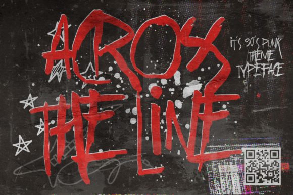 Across the Line: The Display Typeface That Transforms Small Business Branding