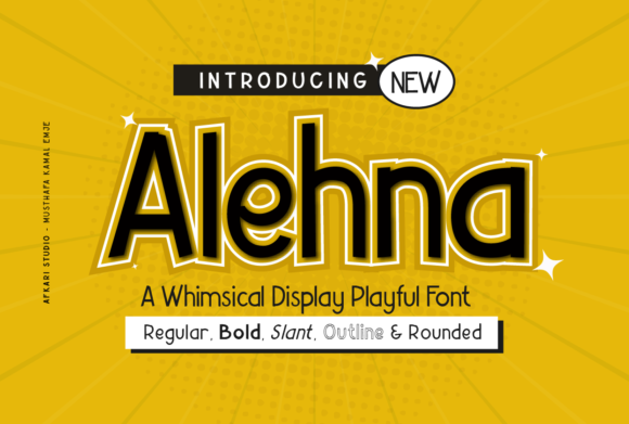Alehna: A Versatile Display Font for Modern Web Design