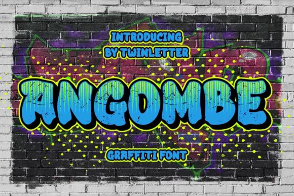 Angombe: The Playful Display Font for Vibrant Editorial Design