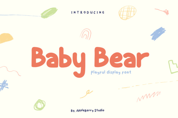 Baby Bear: A Playful Font for Handmade Creations