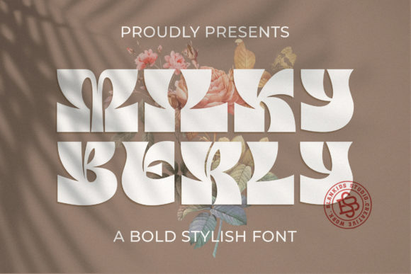 Branding with Milky Berly: A Playful Font for Creative Projects