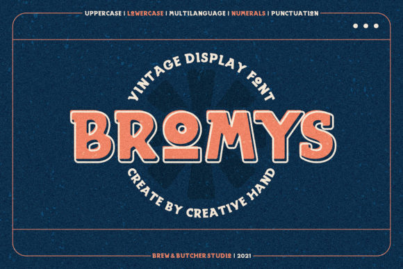 Bromys: The Bold Display Font for Scroll-Stopping Campaigns