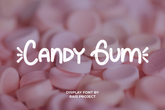 Candy Gum Display Font Review