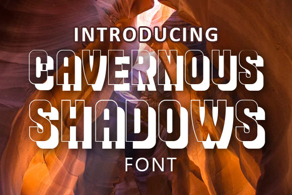 Cavernous Shadows: The Bold Typeface for Memorable Brand Identity