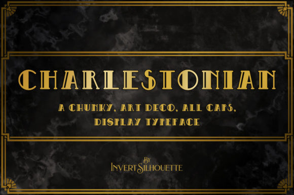 Charlestonian Font for Handmade Projects and More