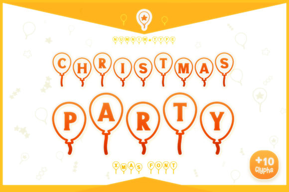 Christmas Party Font for Festive Branding