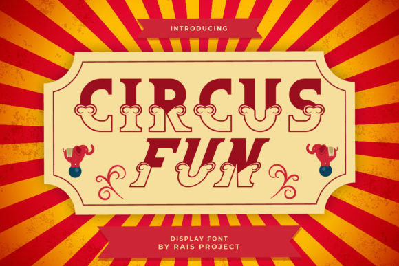 Circus Fun: The Bold Display Typeface for Impactful Web Design