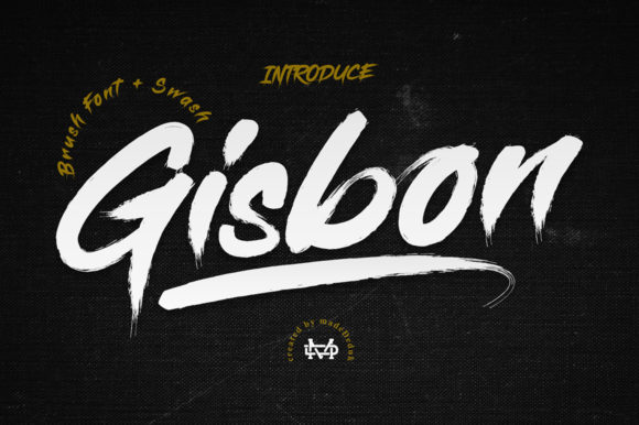 Gisbon Display Font: A Bold Typeface for Modern Web Design
