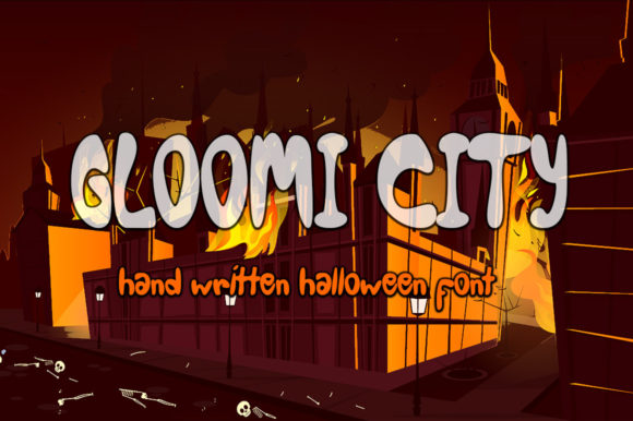 Gloomi City: The Creepy Display Font for Scroll-Stopping Campaigns