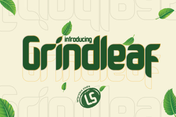 Grindleaf: The Vintage Display Typeface for Modern Web Design