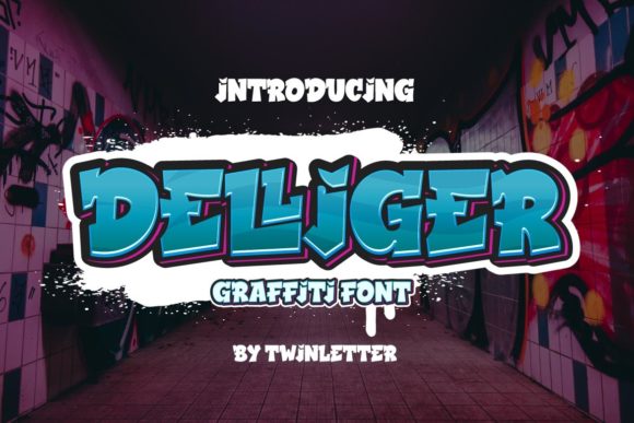 How Delliger Transformed My Brand Identity with a Playful Typeface