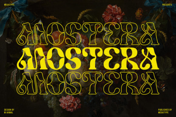 Mostera: The Premium Display Typeface for Scroll-Stopping Brand Visuals