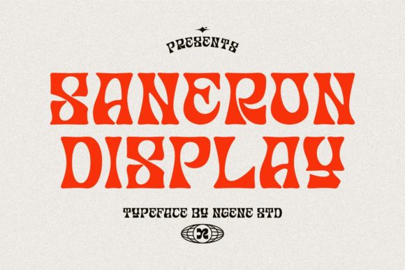 Saneron Font for Campaign Creatives