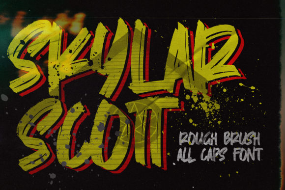 Skylarr Scott: A Display Font for Bold Web Design