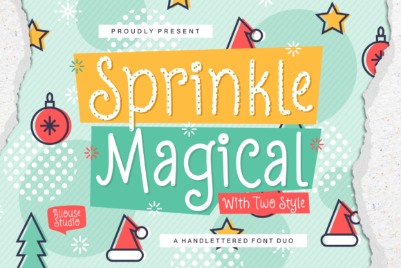 Sprinkle Magical: A Display Font for Adventurous Branding