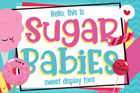 Sugar Babies Font for Web Design Projects