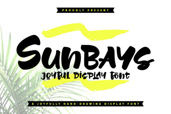 Sunbays: A Chic Display Typeface for Modern Web Design