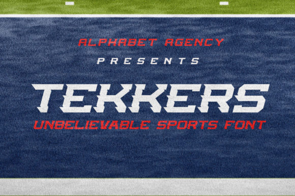 Tekkers3: A Bold Display Typeface for Modern Web Design