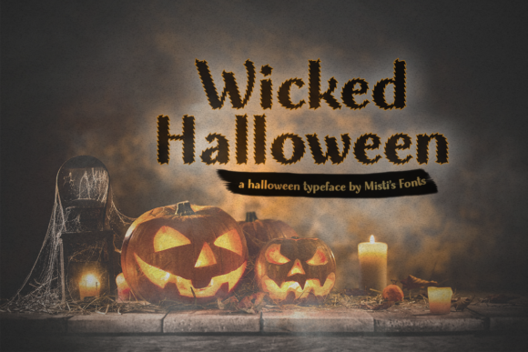 Wicked Halloween: The Bold Typeface for Spooky Brand Identity