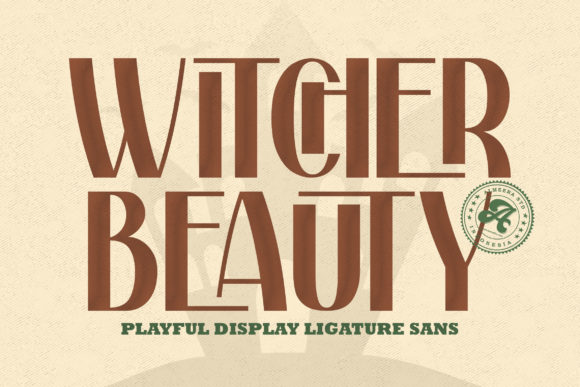 Witcher Beauty: The Perfect Display Font for Handmade Crafts